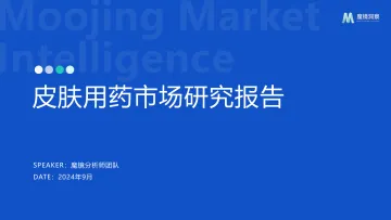 皮肤用药线上市场分析-魔镜洞察