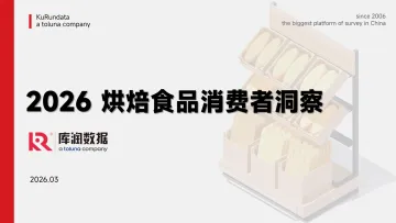 2026年烘焙食品消费者洞察报告-库润数据-202603 听光Vic