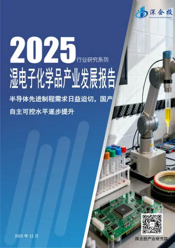 2025湿电子化学品产业发展报告:半导体先进制程需求日益迫切,国产自主可控水平逐步提升-深企投产业研究(深圳)