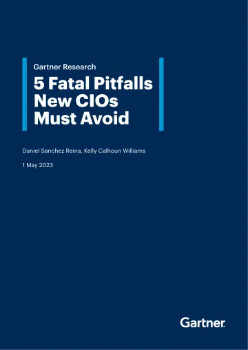 Gartner-5个致命陷阱新CIOs必须避免(英)-2023-13页-WN10