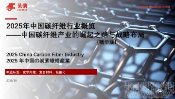 2025年中国碳纤维行业概览:中国碳纤维产业的崛起之路与战略布局(精华版)-头豹研究院 听光Vic