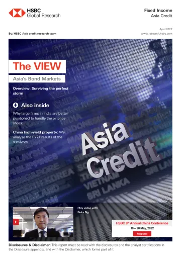 HSBC-亚太地区投资策略-亚洲债券市场概览-2022.4-179页