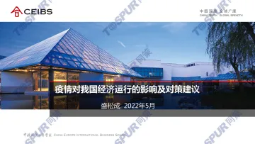 疫情对我国经济运行的影响及对策建议-同策&CEIBS-2022.5.15-16页