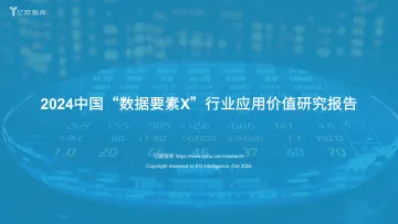 2024中国“数据要素X”行业应用价值研究报告 1018 听光Vic