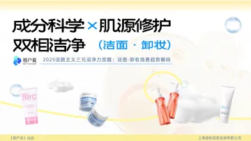 2025年洁颜主义三元洁净力觉醒:洁面·卸妆消费趋势解码-用户说 听光Vic_1