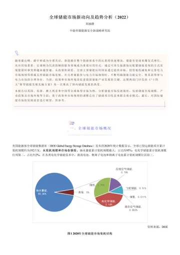 全球储能市场新动向及趋势分析(2022)-中能传媒研究院 -14页