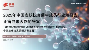 2025年中国皮肤抗真菌中成药行业短报告:止癣寻求天然的答案-头豹研究院 听光Vic