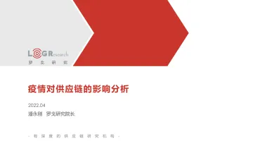罗戈研究-疫情对供应链的影响-17页