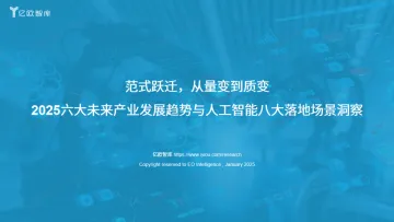 2025六大未来产业发展趋势与人工智能八大落地场景洞察-26页_1