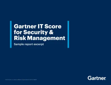 Gartner IT安全和风险管理评分（英）-8页