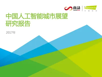 2017年中国人工智能城市展望研究报告