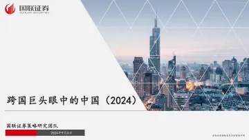 2024跨国巨头眼中的中国