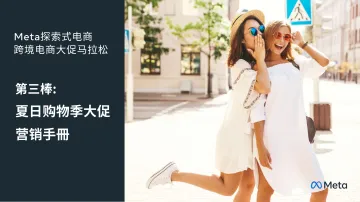 Meta探索式电商 第三棒:夏日购物季大促营销手册-124页