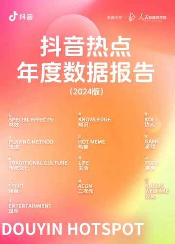 2024抖音热点年度数据报告