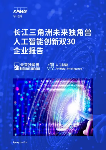 长江三角洲未来独角兽人工智能创新双30企业报告-70页-WN10