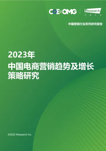 2023年中国电商营销趋势及增长策略研究-2023-91页-WN11