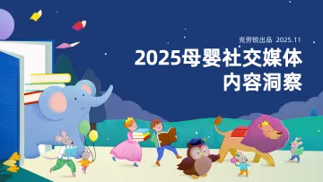 2025母婴社交媒体内容洞察-克劳锐 听光Vic