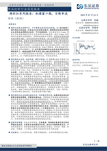 食品饮料行业深度报告:硬折扣系列报告:机遇窗口期,百舸争流-东吴证券 听光Vic