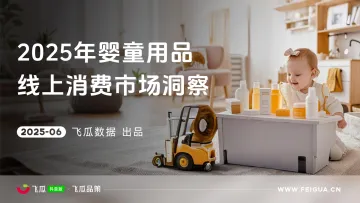 2025年婴童用品行业线上消费市场洞察-飞瓜数据 听光Vic