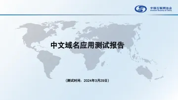 中文域名应用测试报告（2024）-48页_1