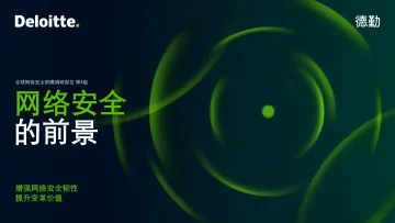 2024全球网络安全前瞻调研报告-德勤