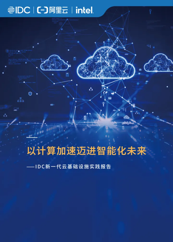 IDC新一代云基础设施实践报告：以计算加速迈进智能化未来-国际数据 听光Vic