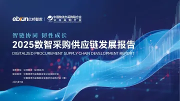 2025数智采购供应链发展报告-亿邦动力 听光Vic_1