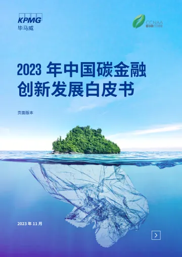 《2023年中国碳金融创新发展白皮书》页面版本-74页