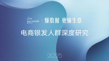 电商银发人群深度研究-解数咨询 听光Vic