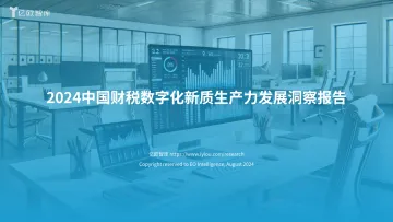 2024中国财税数字化新质生产力发展洞察报告