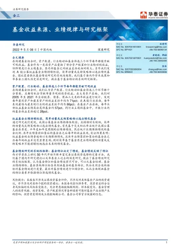 金工深度研究: 基金收益来源、业绩规律与研究框架-20220508-华泰证券-28页