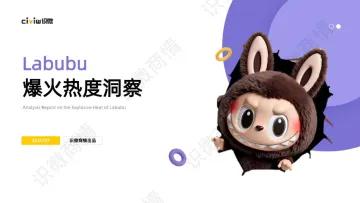 2025年Labubu爆火热度洞察报告-识微科技 听光Vic