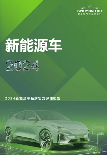 新生代市场监测机构-汽车行业:2024年新能源车品牌实力评估报告