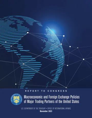 美国财政部-美国主要贸易伙伴宏观经济和外汇政策报告(英)-2023-WN11