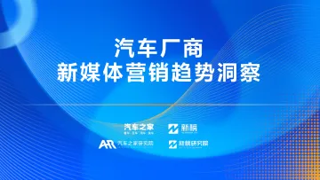 汽车厂商新媒体营销趋势洞察-汽车之家研究院 听光Vic