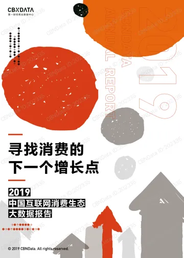 2019中国互联网消费生态大数据报告