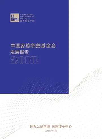 中国家族慈善基金会发展报告-国际公益学院-2019-WN10
