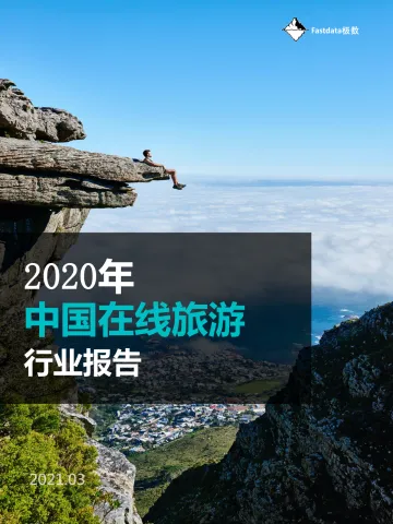 2020年中国在线旅游行业报告-Fastdata极数-202103