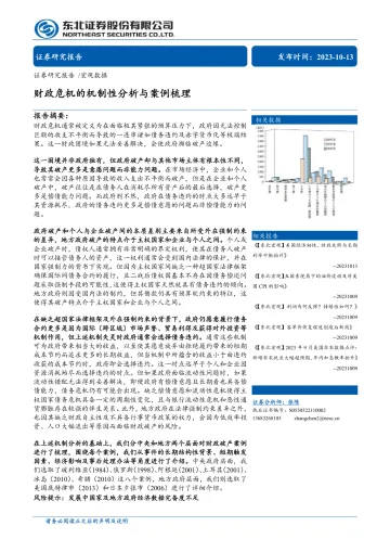 财政危机的机制性分析与案例梳理-东北证券-2023-WN10