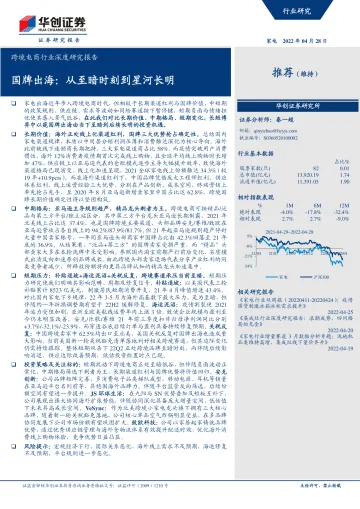 跨境电商行业深度研究报告:国牌出海,从至暗时刻到星河长明-20220428-华创证券-57页