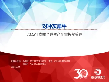 2022年春季全球资产配置投资策略：对冲灰犀牛-20220324-申万宏源-77页