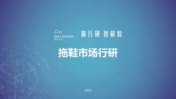 【全】解数第128期张杨带你看-拖鞋行业调研报告-85页