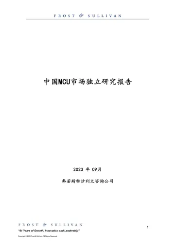 中国MCU市场独立研究报告-2023.10-9页-WN10