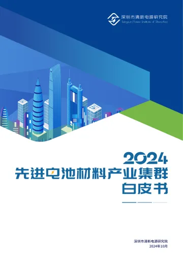 2024年先进电池材料产业集群白皮书-40页