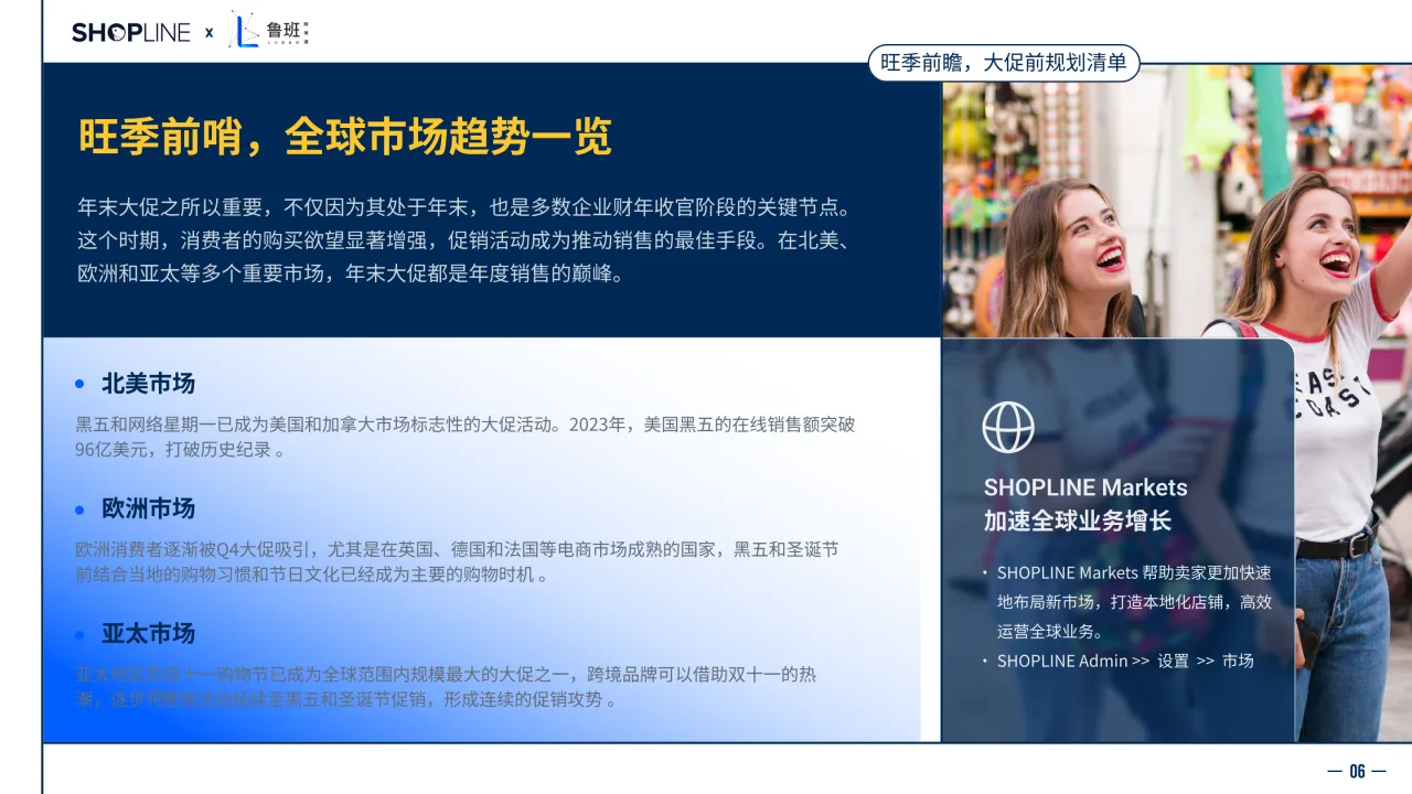 SHOPLINE&鲁班跨境通:2025出海节日营销流量指南- 大数跨境