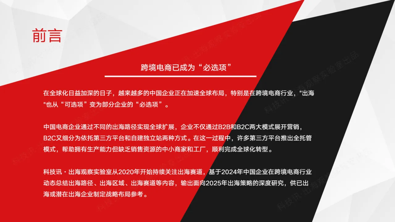 2025中国企业跨境电商行业洞察报告42页_大数跨境