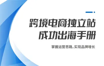 跨境电商独立站成功出海手册