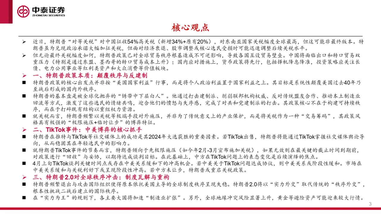 如何看待特朗普对等关税冲击- 大数跨境
