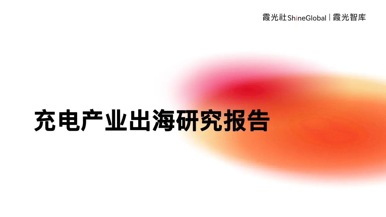 2024充电产业出海研究报告_大数跨境