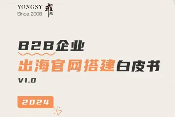 B2B企业出海官网搭建白皮书（2024）